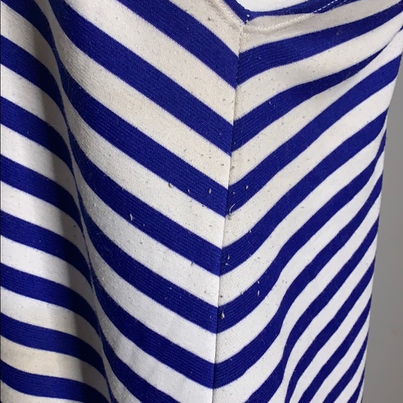 Altar’d State Blue and White Nautical Dress Top SM - Picture 3 of 8